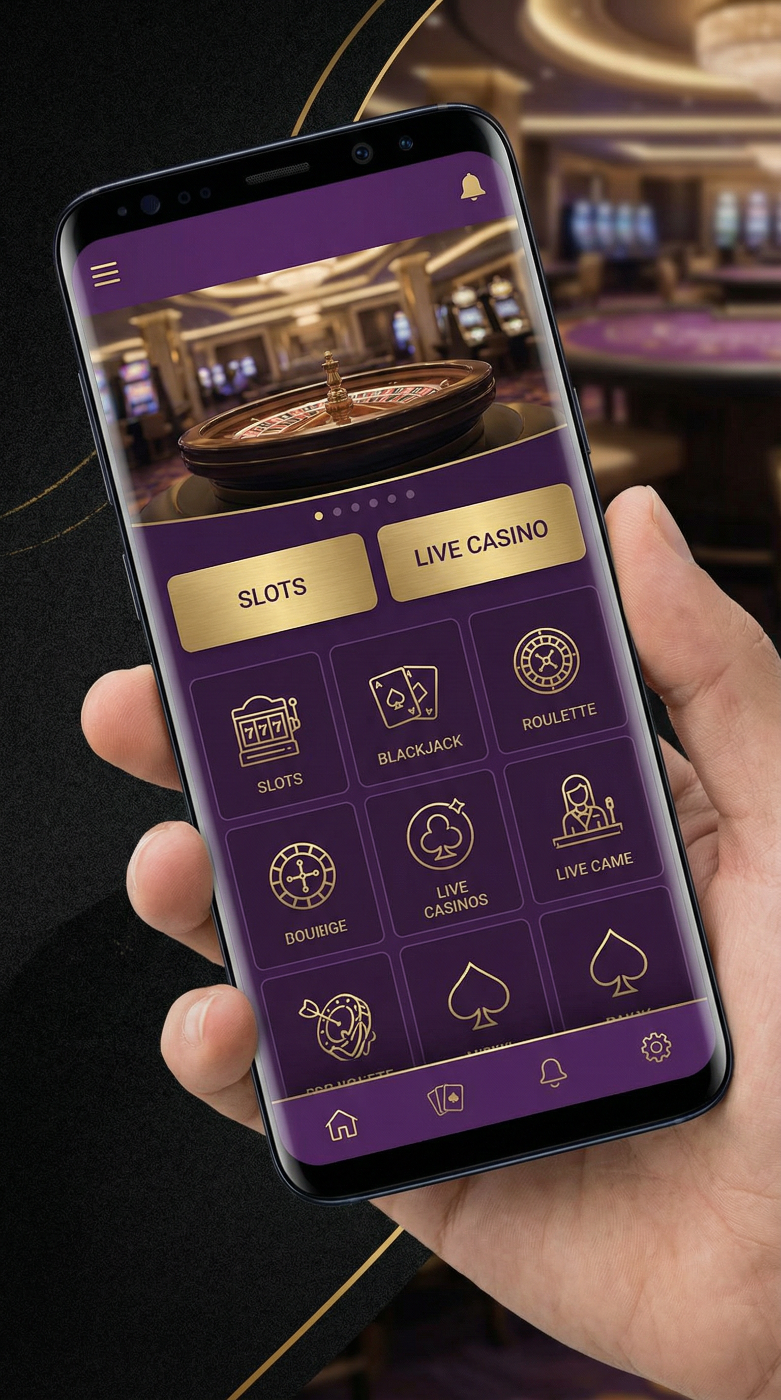 网赌网站手机APP界面展示